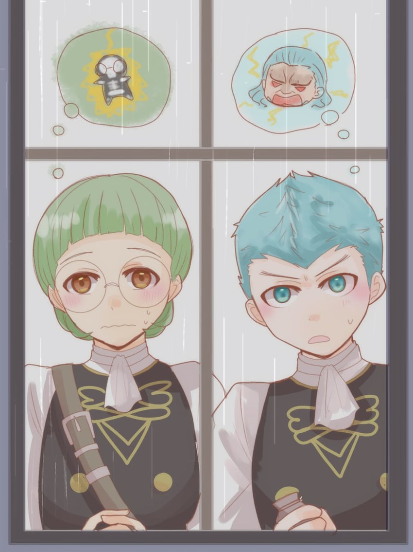 caspar von bergliez and ignatz victor (fire emblem and 1 more) drawn by yuurifeh