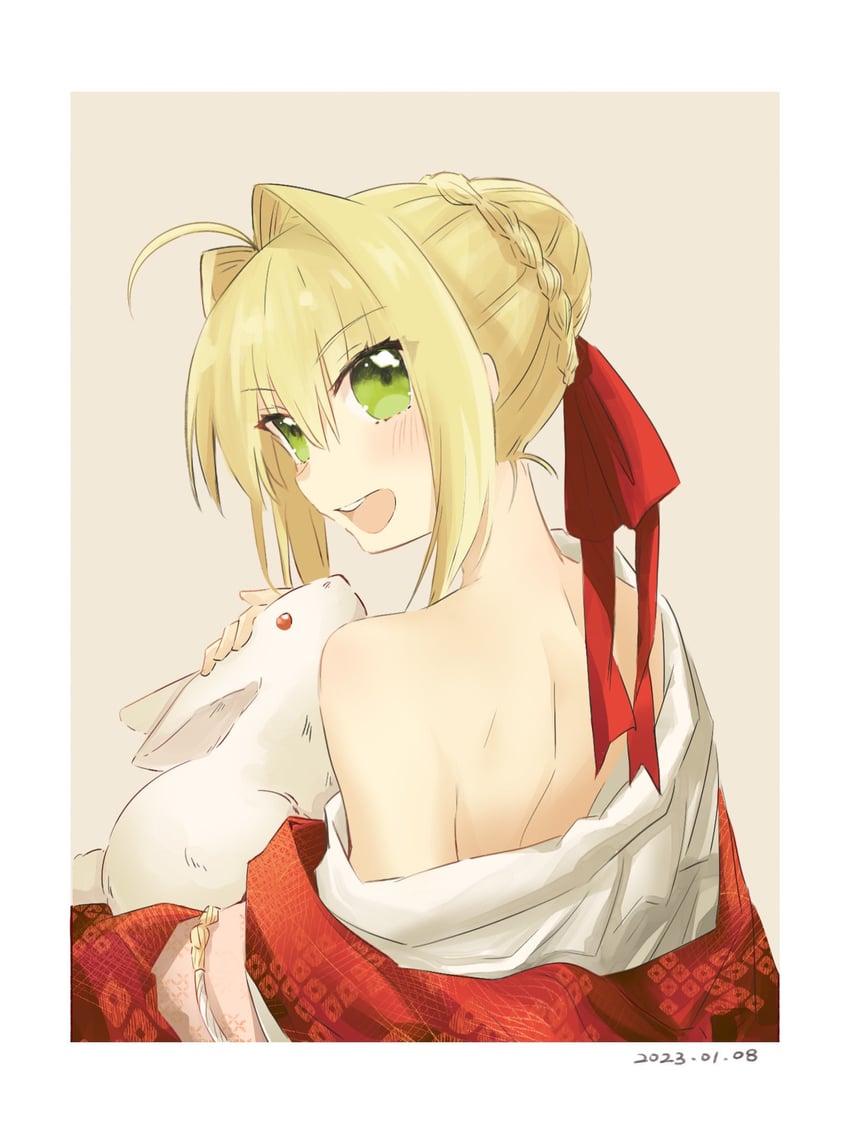 nero claudius (fate and 1 more) drawn by zhang5180