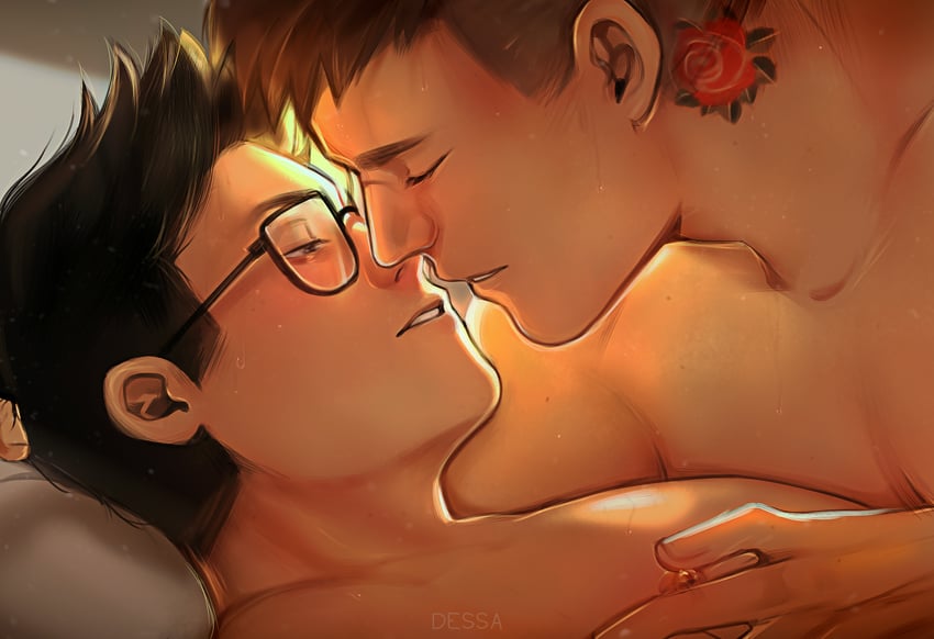 david king and dwight fairfield (dead by daylight) drawn by dessa_nya