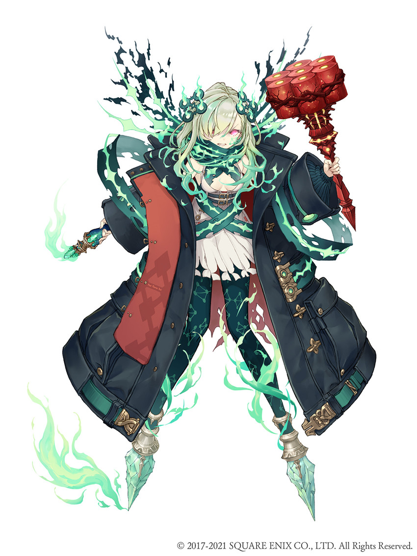 little match girl (sinoalice and 1 more) drawn by ji_no