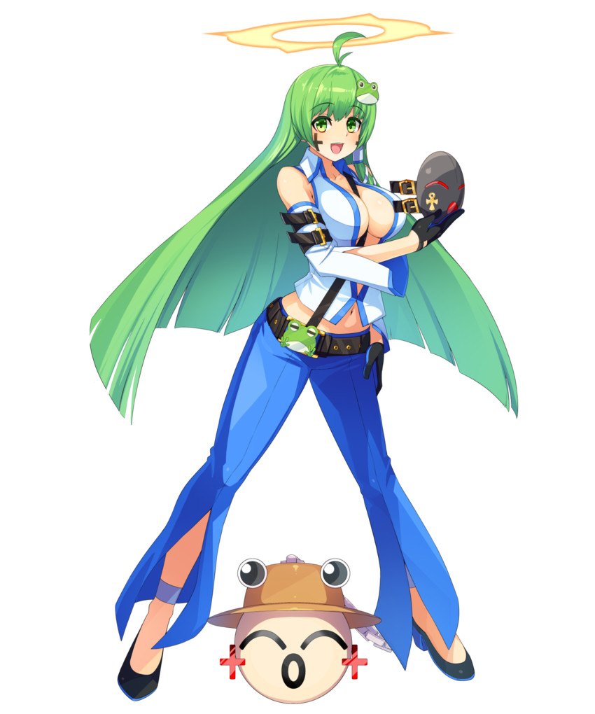 kochiya sanae, pyonta, jack-o' valentine, and paseri (touhou and 3 more) drawn by tarmo