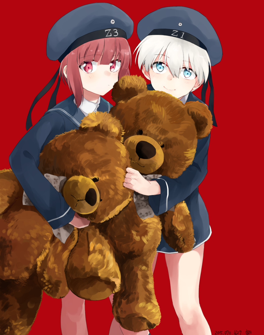 z1 leberecht maass and z3 max schultz (kantai collection) drawn by nakagomiyuki415