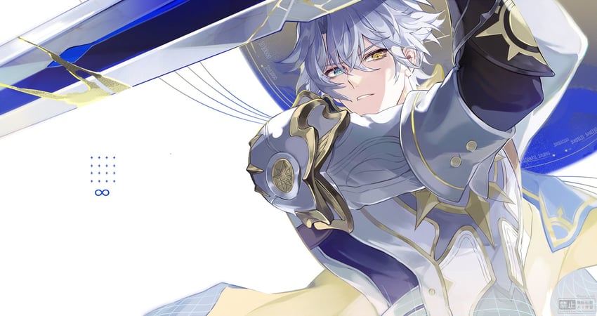 phainon (honkai and 1 more) drawn by hush_(xoxo_hush)