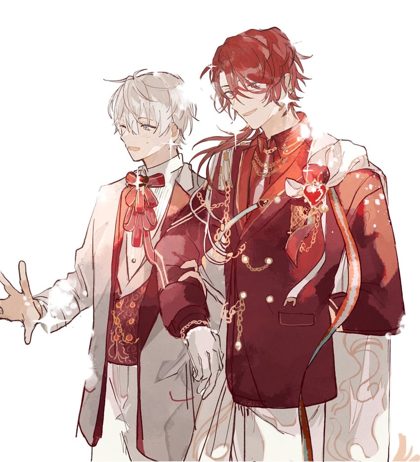 cain knightley and arthur grandwell (mahoutsukai no yakusoku) drawn by 22kolink