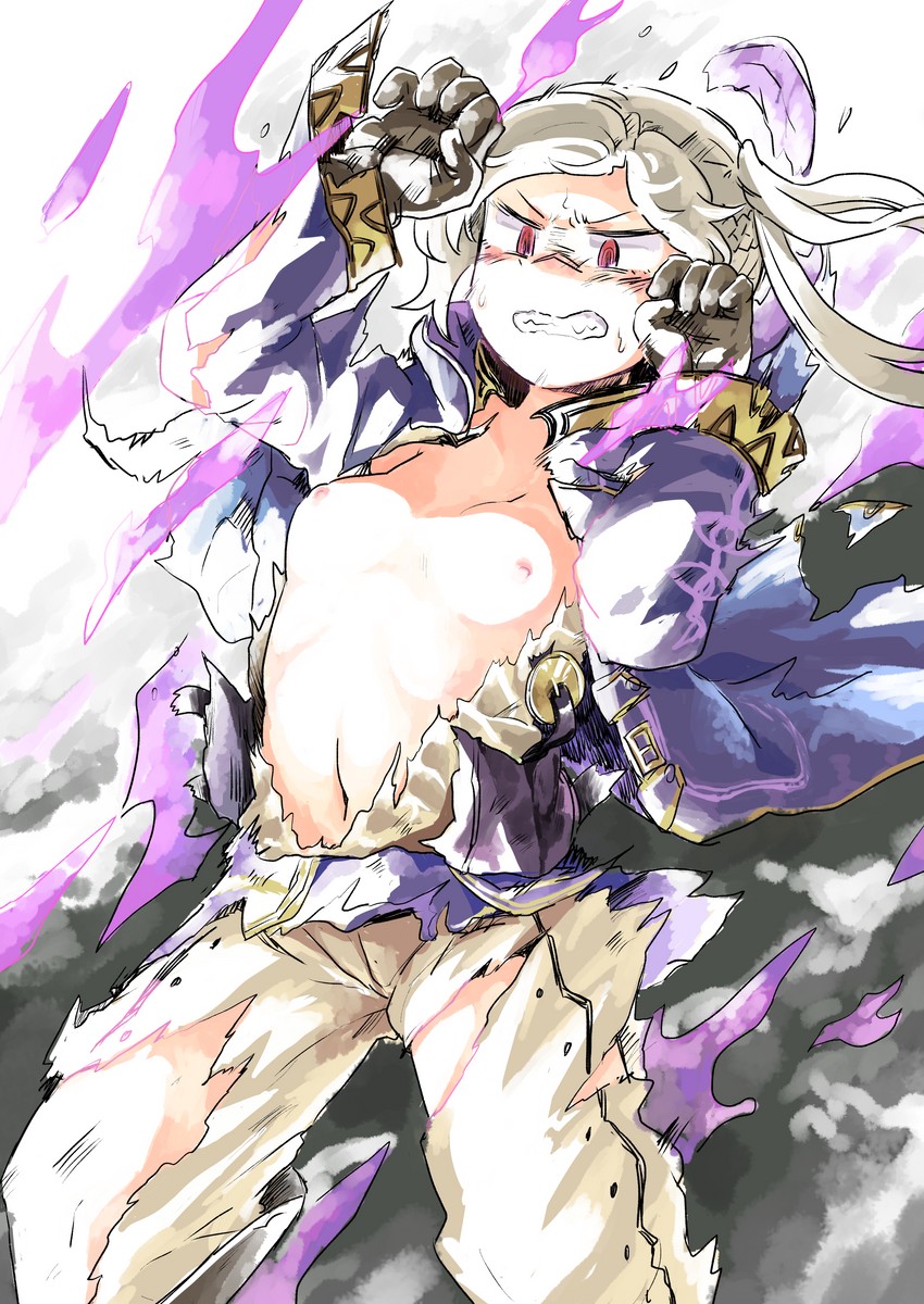female robin (fire emblem and 2 more) drawn by sekaihebi