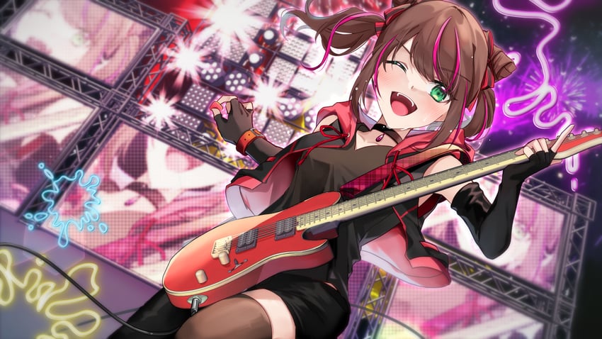 mizushima saki (idolmaster and 1 more) drawn by lasen