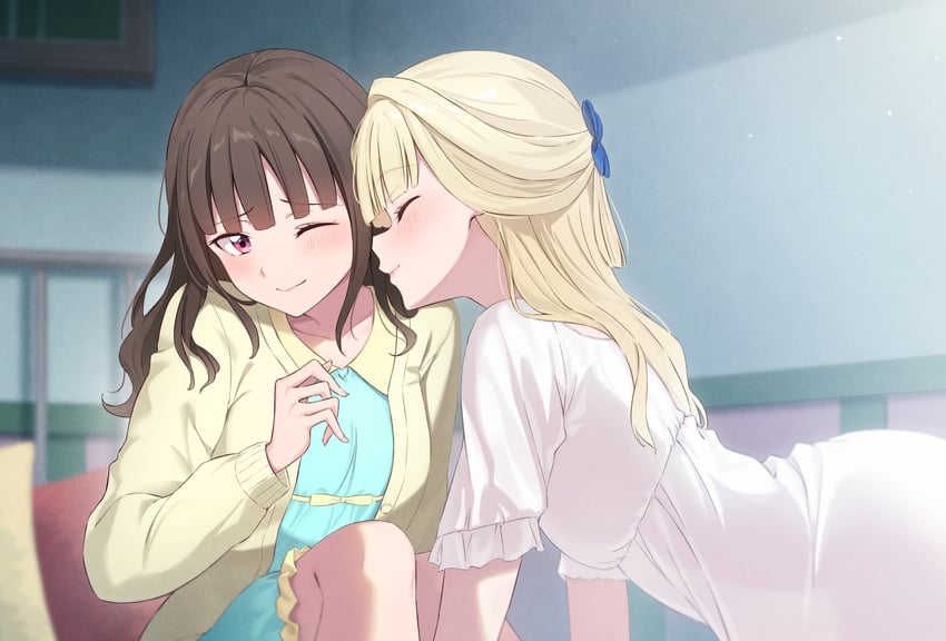nekoyashiki yuki and nekoyashiki mayu (precure and 1 more) drawn by nuenue