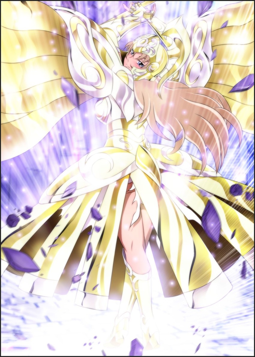 aquila yuna (saint seiya and 1 more) drawn by yadokari_genpachirou