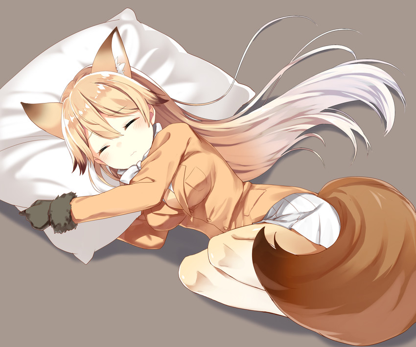 Anime girl with fox ears