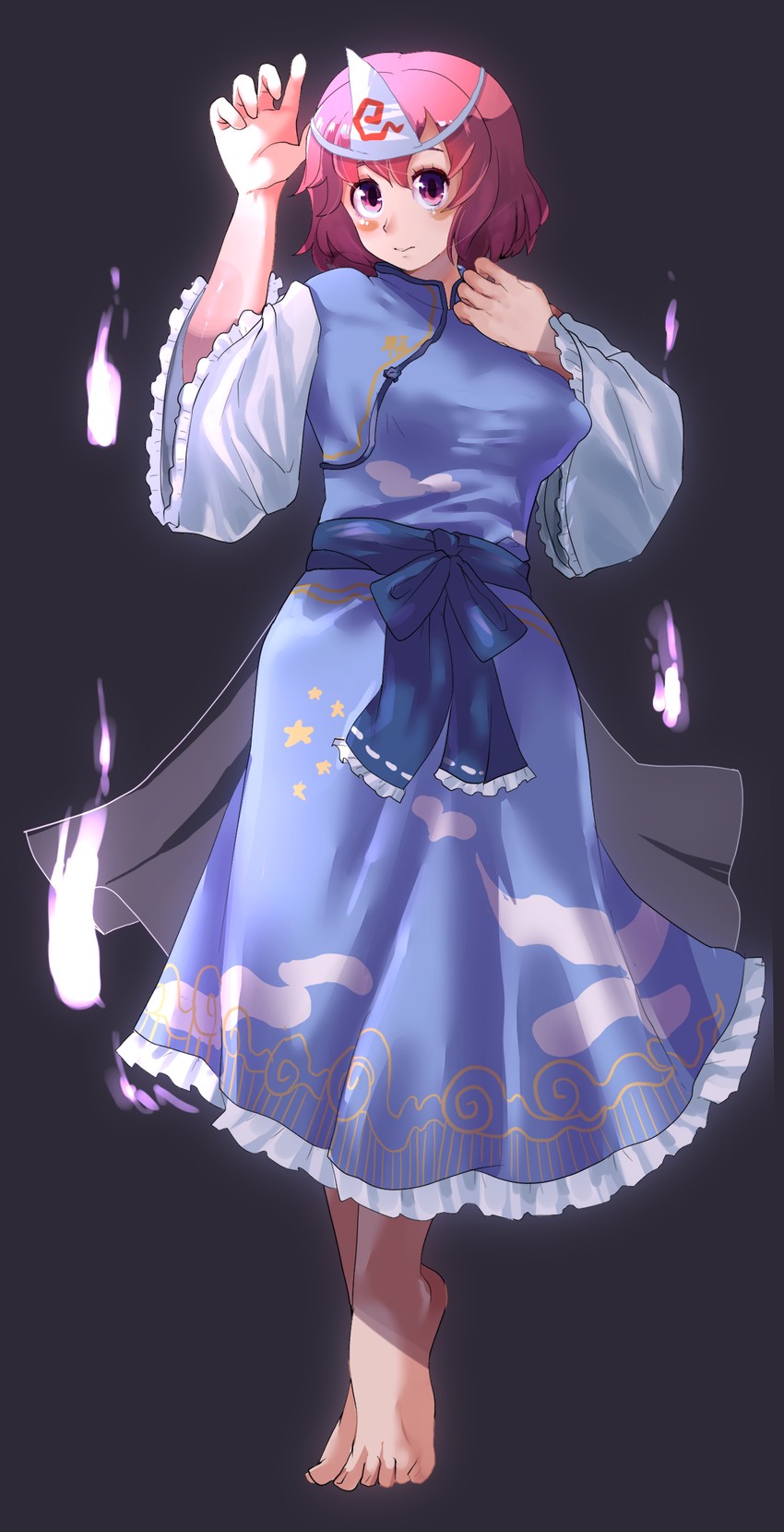 saigyouji yuyuko and vivian (touhou and 1 more) drawn by fuka_(kantoku)