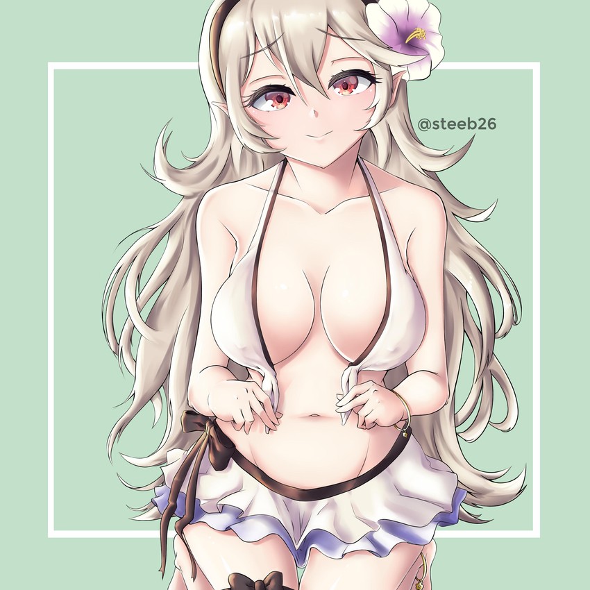 female corrin (fire emblem and 2 more) drawn by steeb