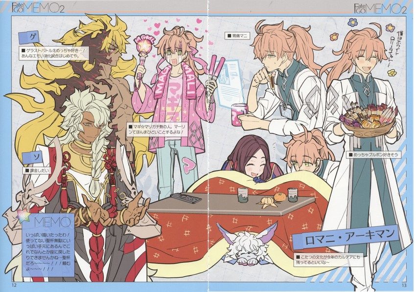 fou, leonardo da vinci, romani archaman, solomon, goetia, and 1 more (fate and 1 more) drawn by wada_arco