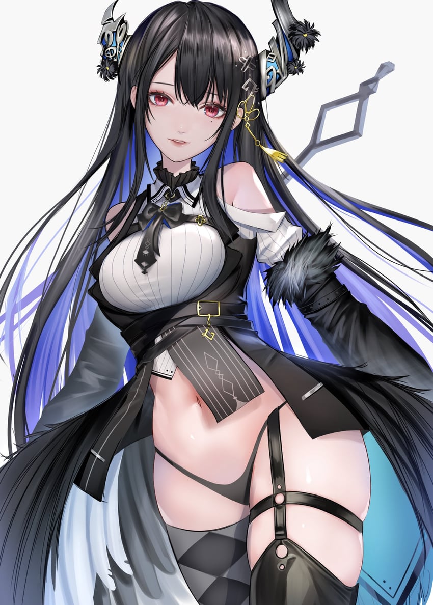 nerissa ravencroft (hololive and 1 more) drawn by karanashi_noma
