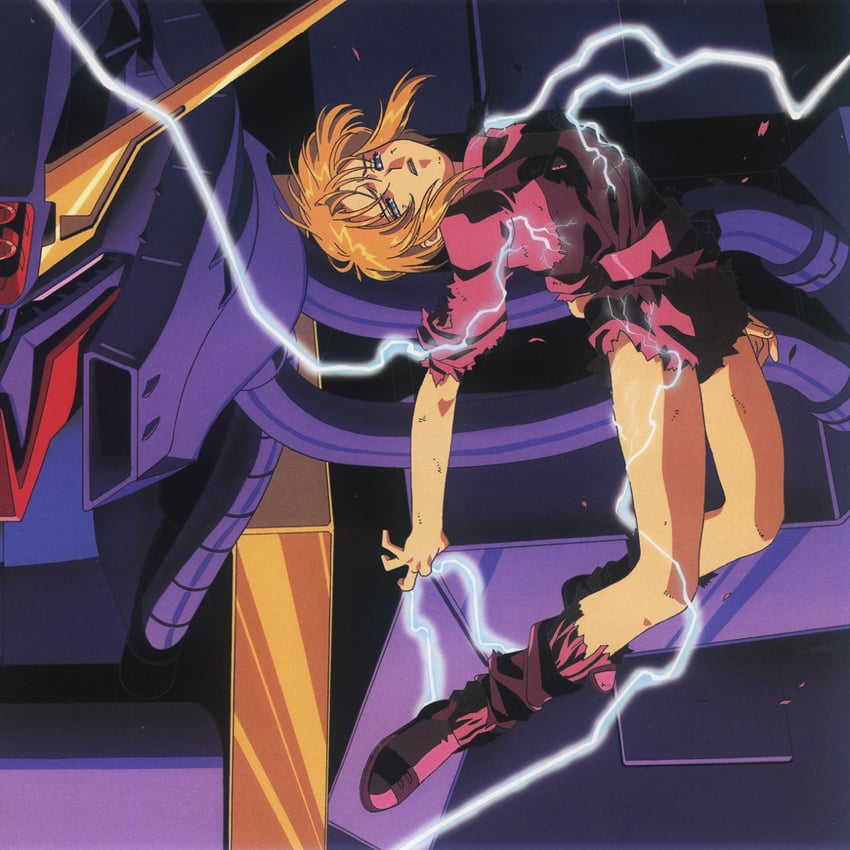 elpeo puru and psycho gundam mk ii (gundam and 1 more) drawn by kitazume_hiroyuki