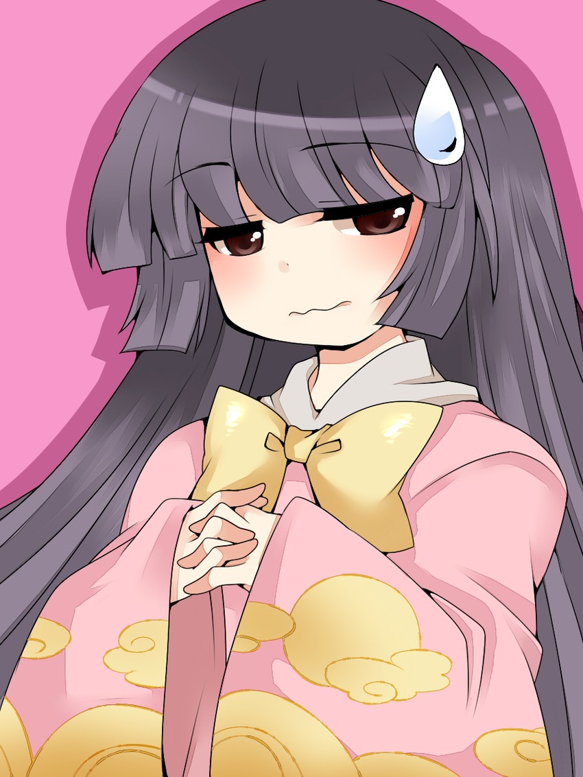 houraisan kaguya (touhou) drawn by hammer_(sunset_beach)