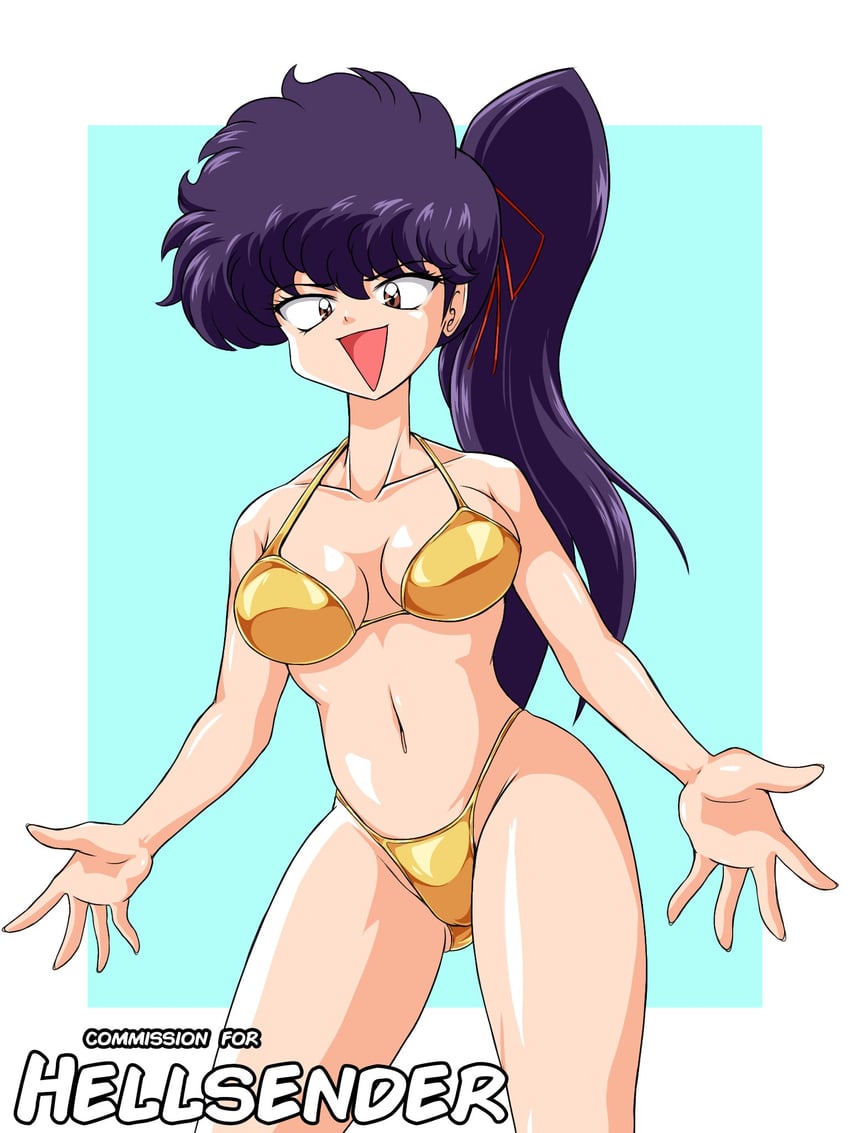 kunou kodachi (ranma 1/2) drawn by kittfishy