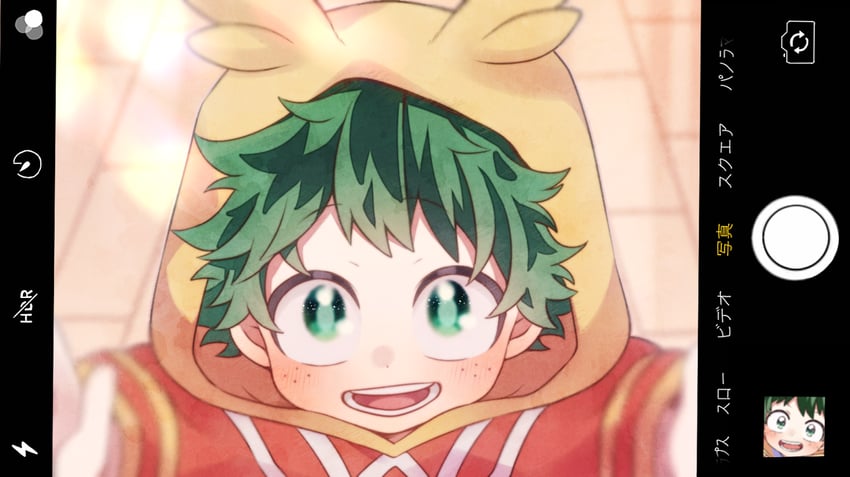 midoriya izuku (boku no hero academia) drawn by morino_(ktdk_0141)