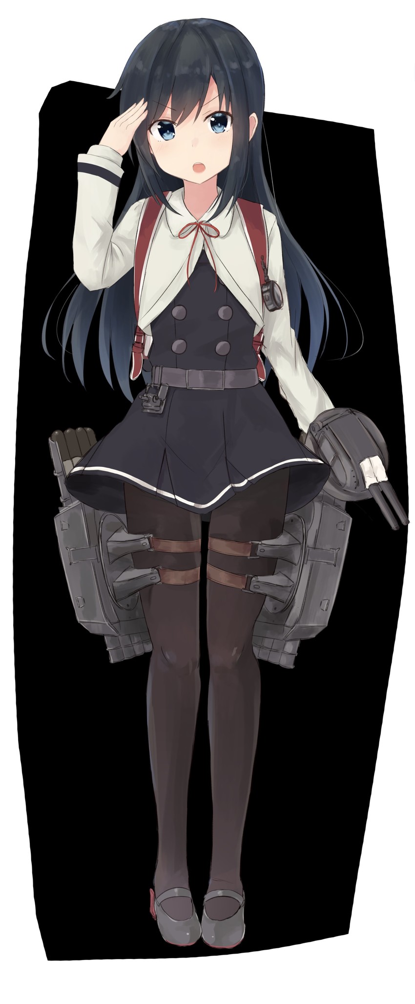 asashio and asashio kai ni (kantai collection) drawn by yuki_(yukin0128)