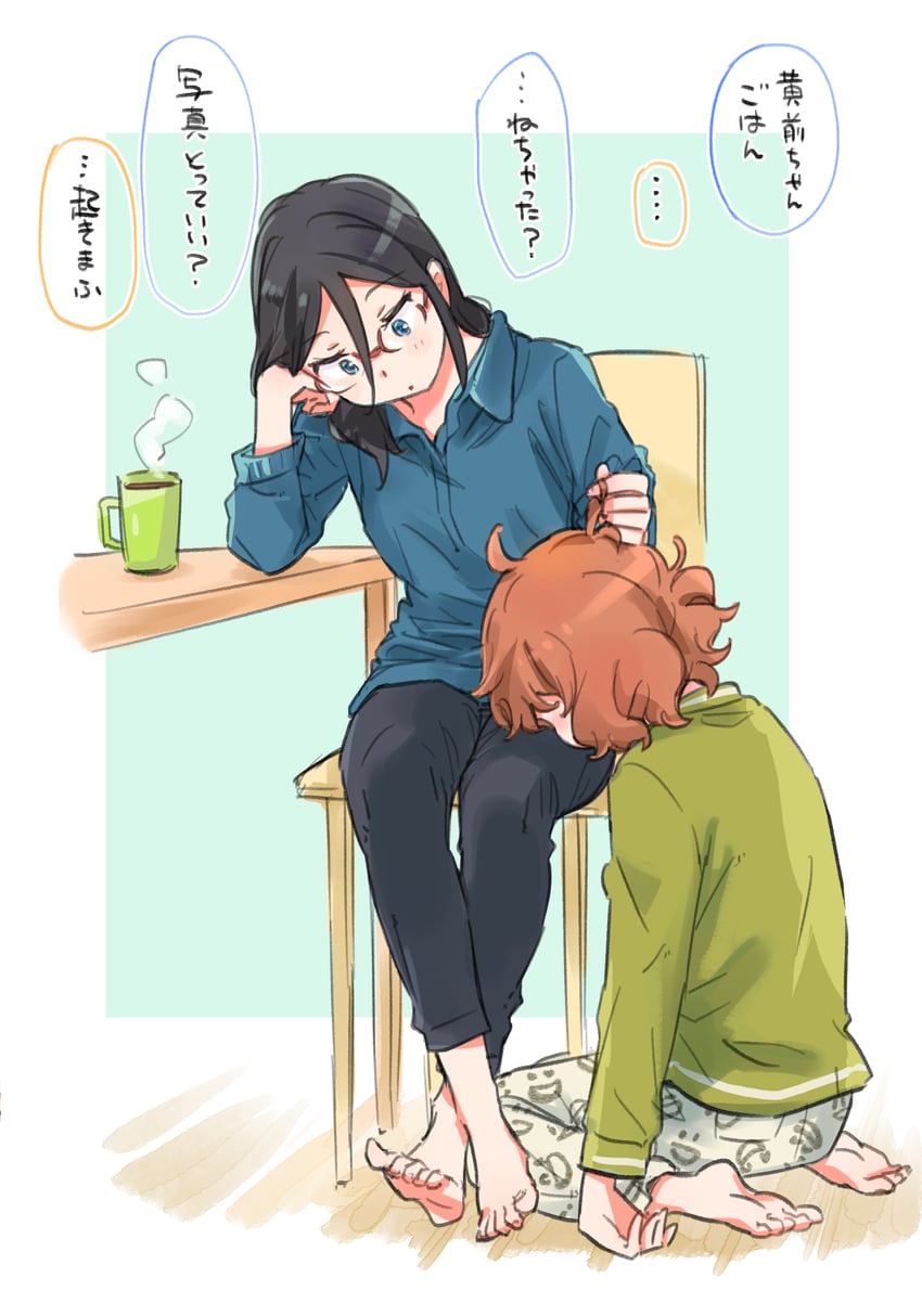oumae kumiko and tanaka asuka (hibike! euphonium) drawn by amano_shin