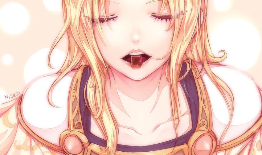 lux (league of legends) drawn by beancurd