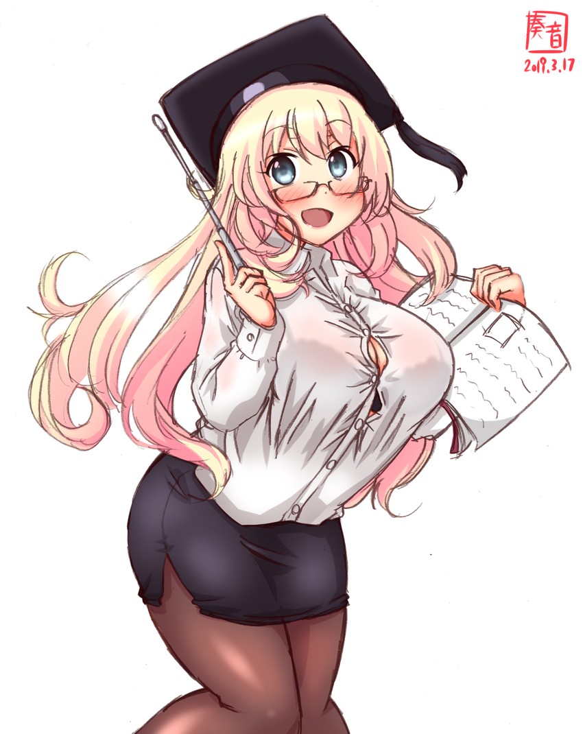 atago (kantai collection) drawn by kanon_(kurogane_knights)