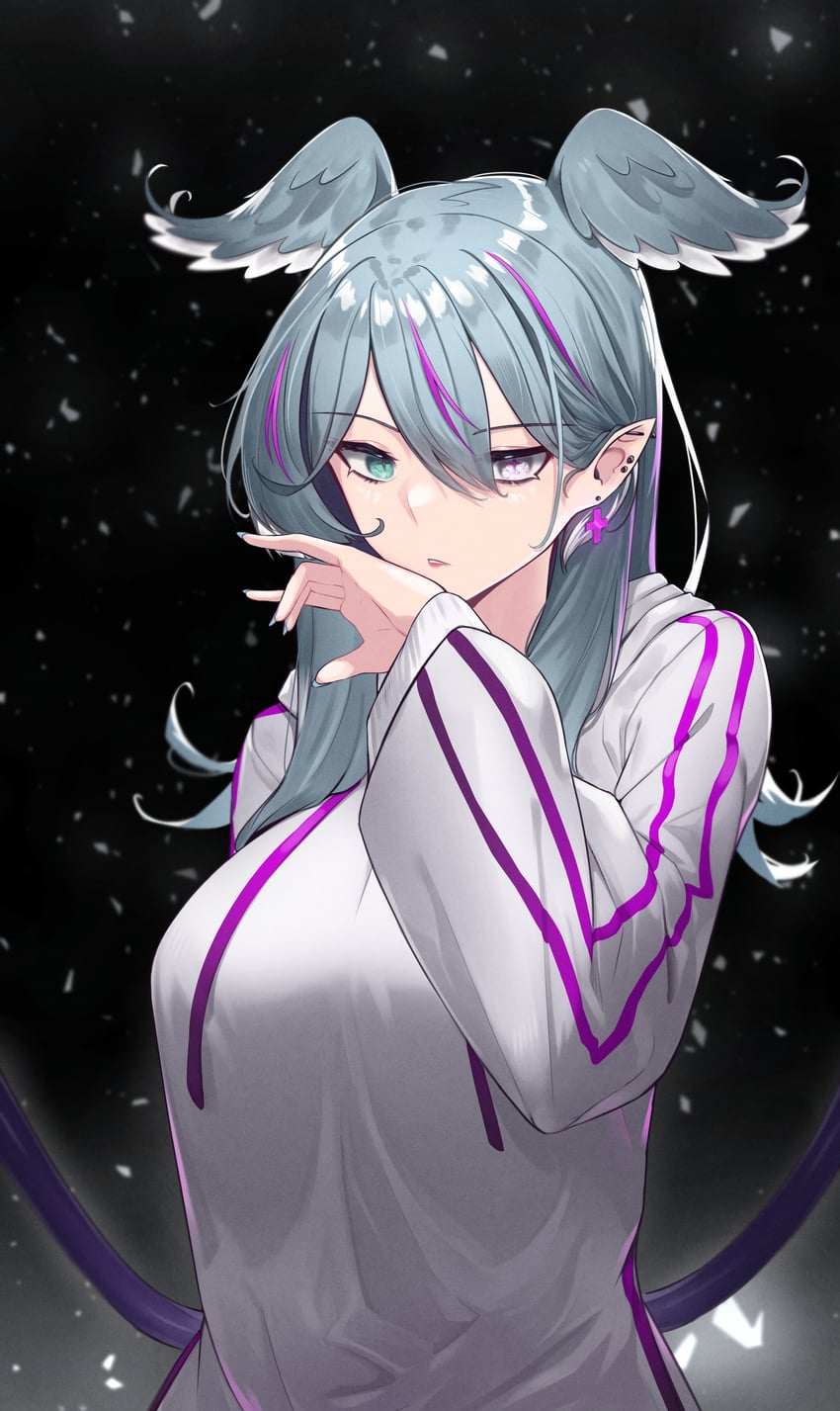 elira pendora (nijisanji and 1 more) drawn by jellen_aura