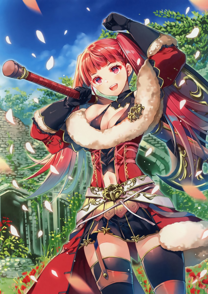 hilda valentine goneril (fire emblem and 2 more) drawn by miwabe_sakura