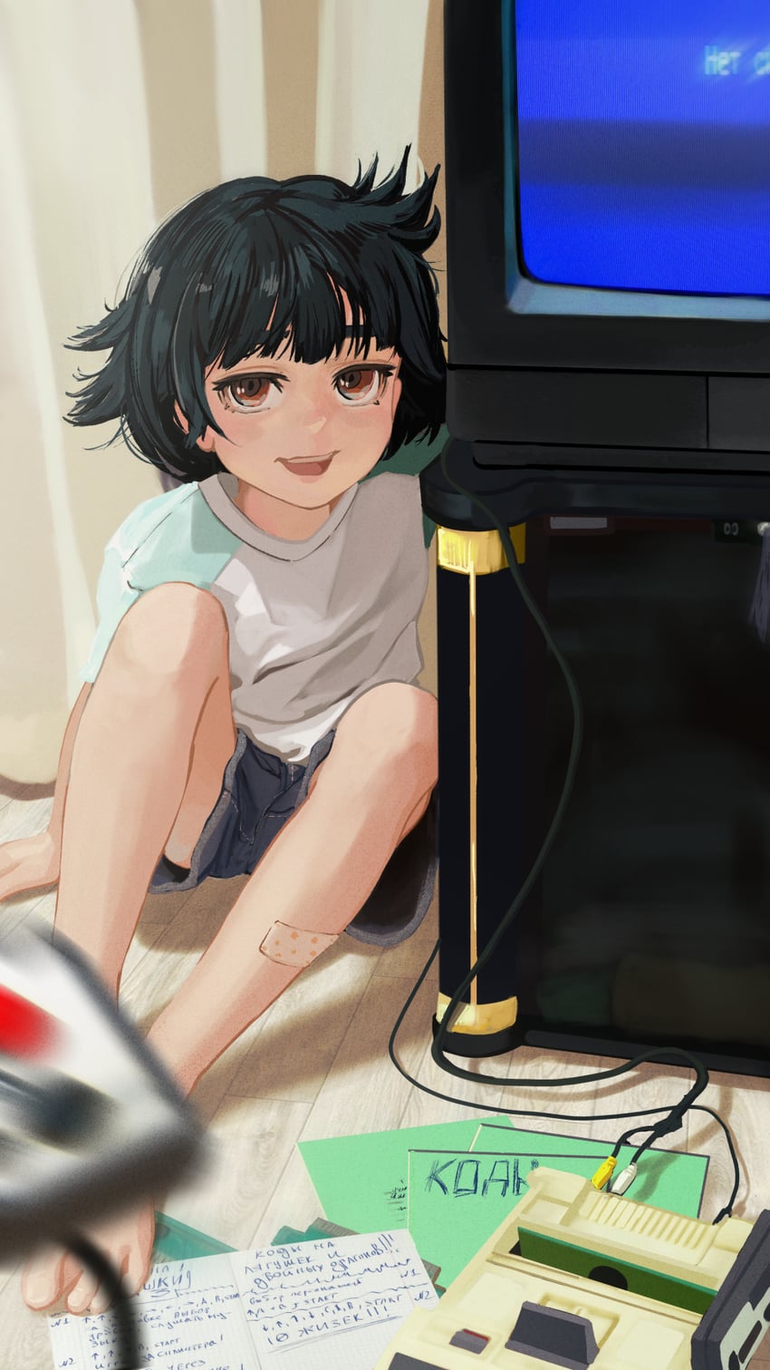 katya (original) drawn by servachok