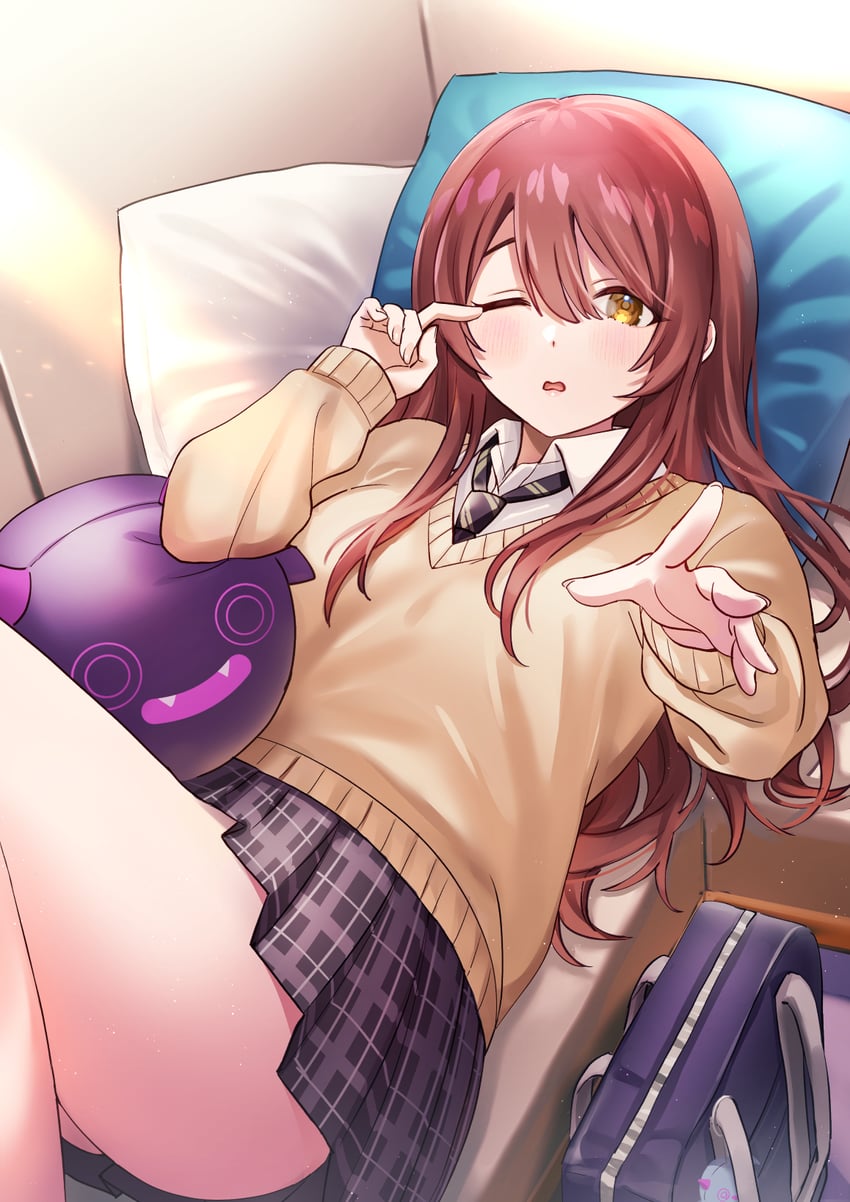osaki tenka and debi tarou (idolmaster and 1 more) drawn by 8n0_g