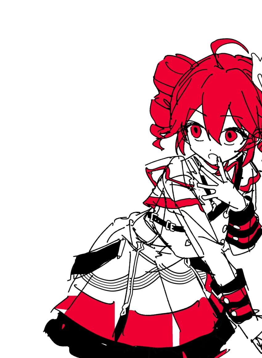 kasane teto (utau and 1 more) drawn by krlouvf