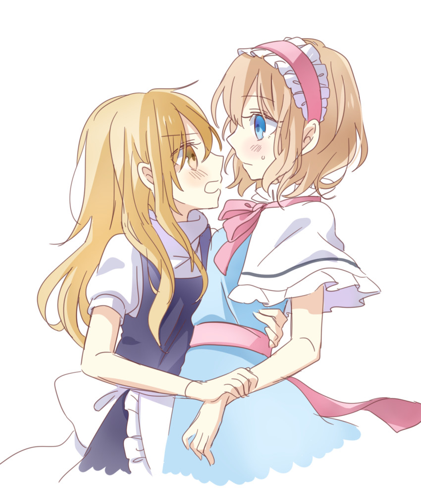 kirisame marisa and alice margatroid (touhou) drawn by tsuno_no_hito