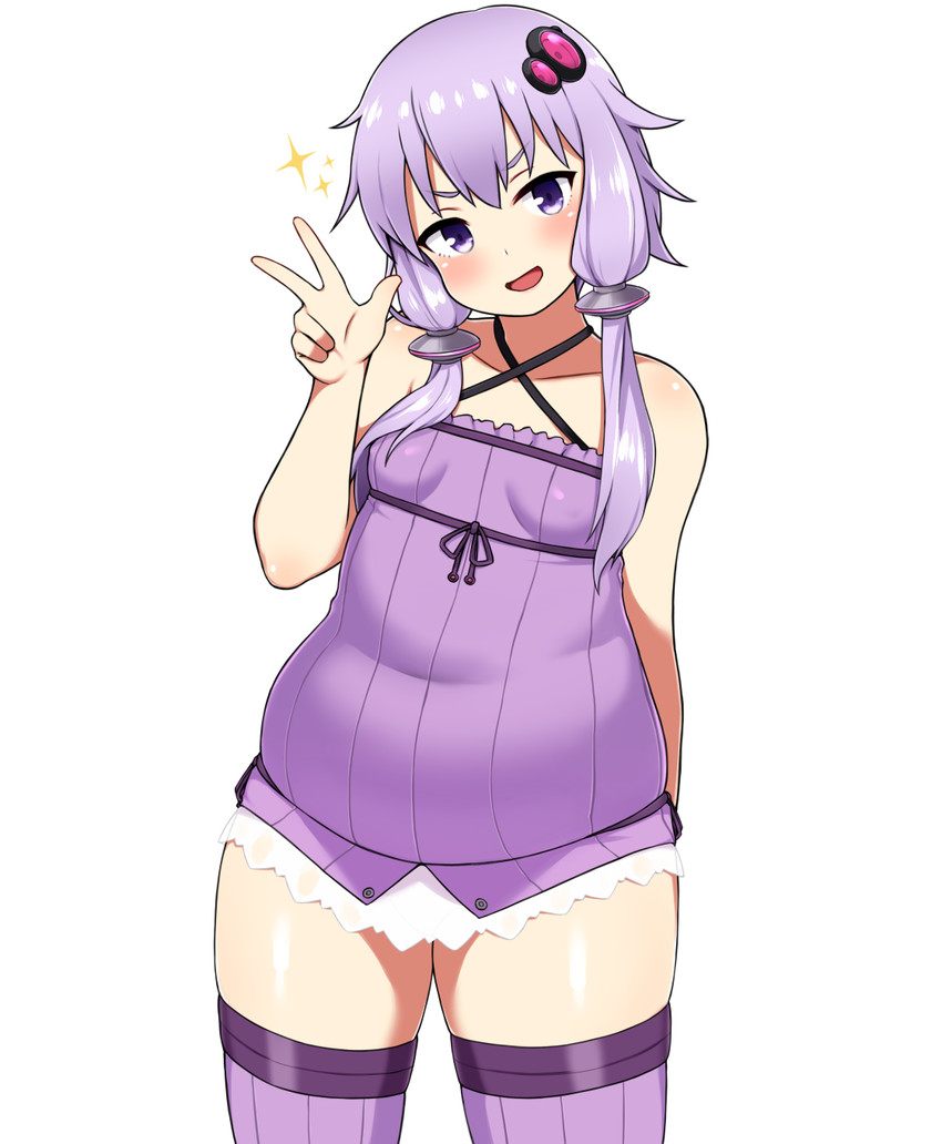 yuzuki yukari (vocaloid and 1 more) drawn by satou_(su9arsatou)