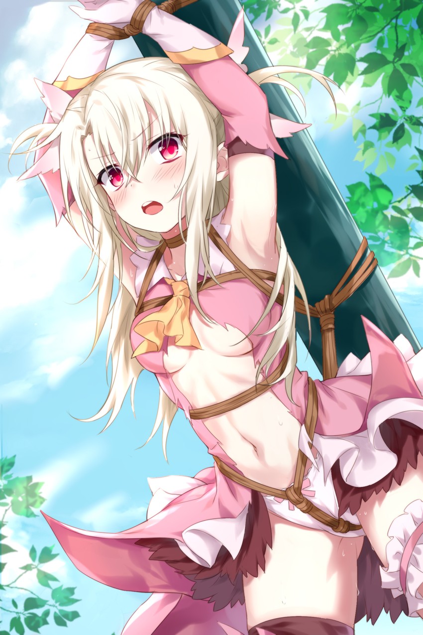 illyasviel von einzbern and prisma illya (fate and 1 more) drawn by devil_heavens