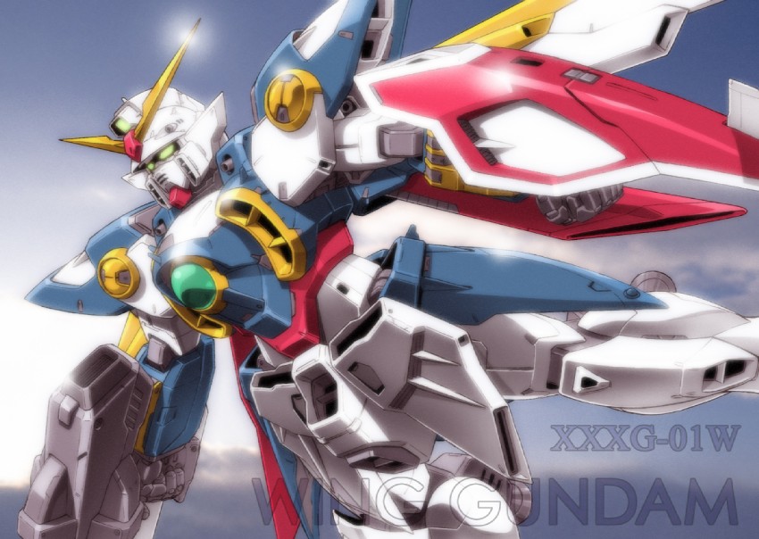 wing gundam (gundam and 1 more) drawn by koma_(snip)