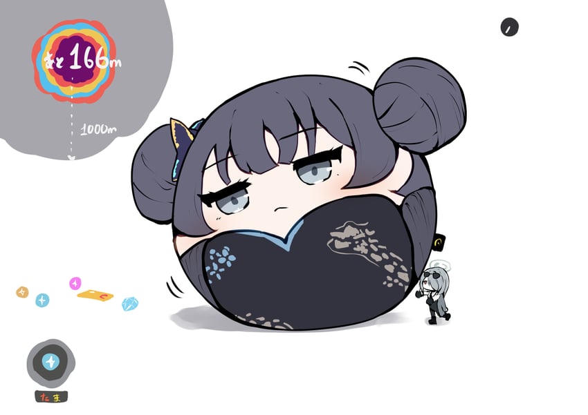 kisaki and mina (blue archive and 1 more) drawn by se-u-ra
