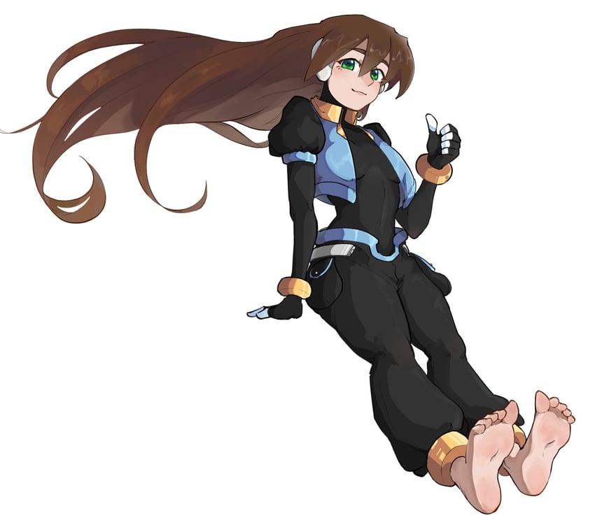aile (mega man and 1 more) drawn by ghosty_entity