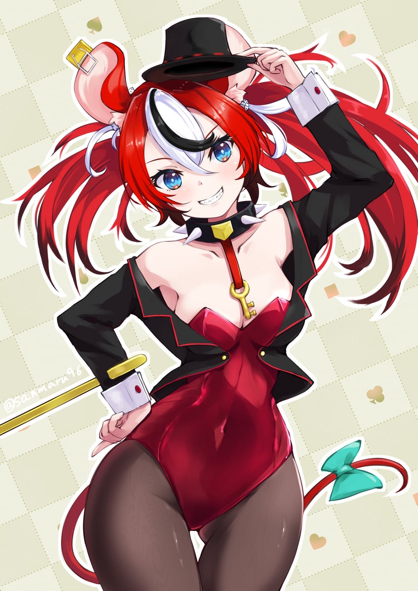 hakos baelz (hololive and 1 more) drawn by kuro_(be_ok)