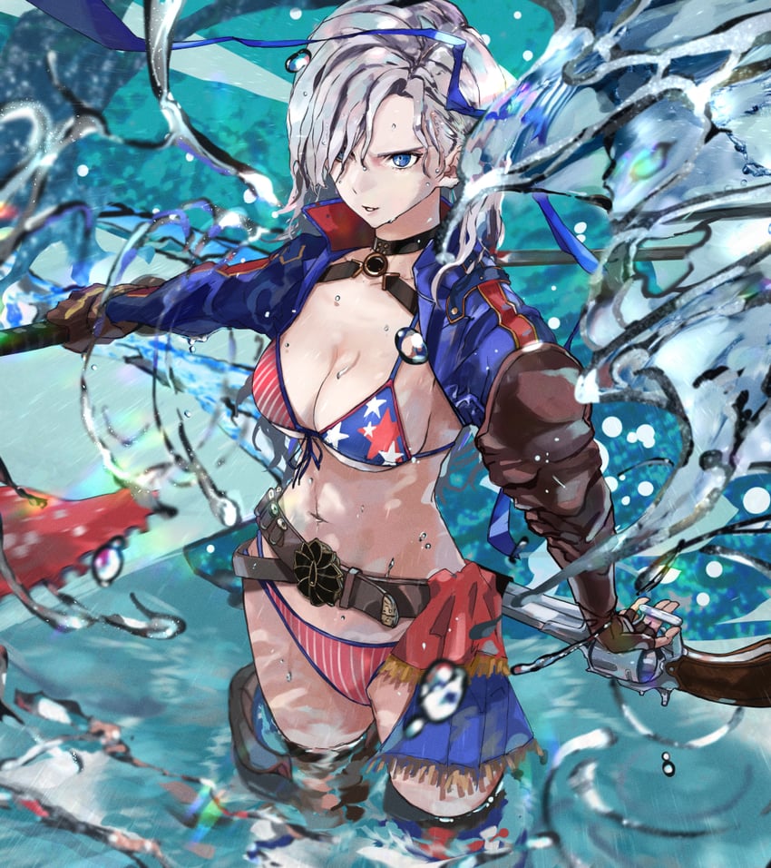 miyamoto musashi (fate and 1 more) drawn by neko_no_kedama