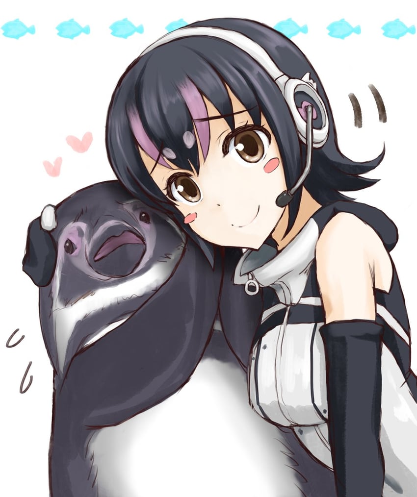 humboldt penguin (kemono friends and 1 more) drawn by hanami_zonb