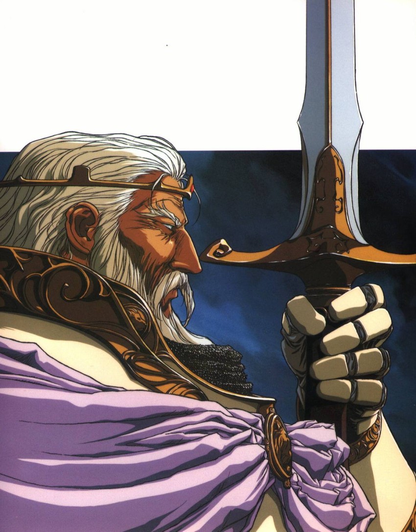 fahn (record of lodoss war) drawn by izubuchi_yutaka
