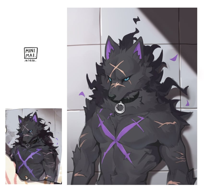 hati's father (alchemy stars) drawn by soyori_minimai