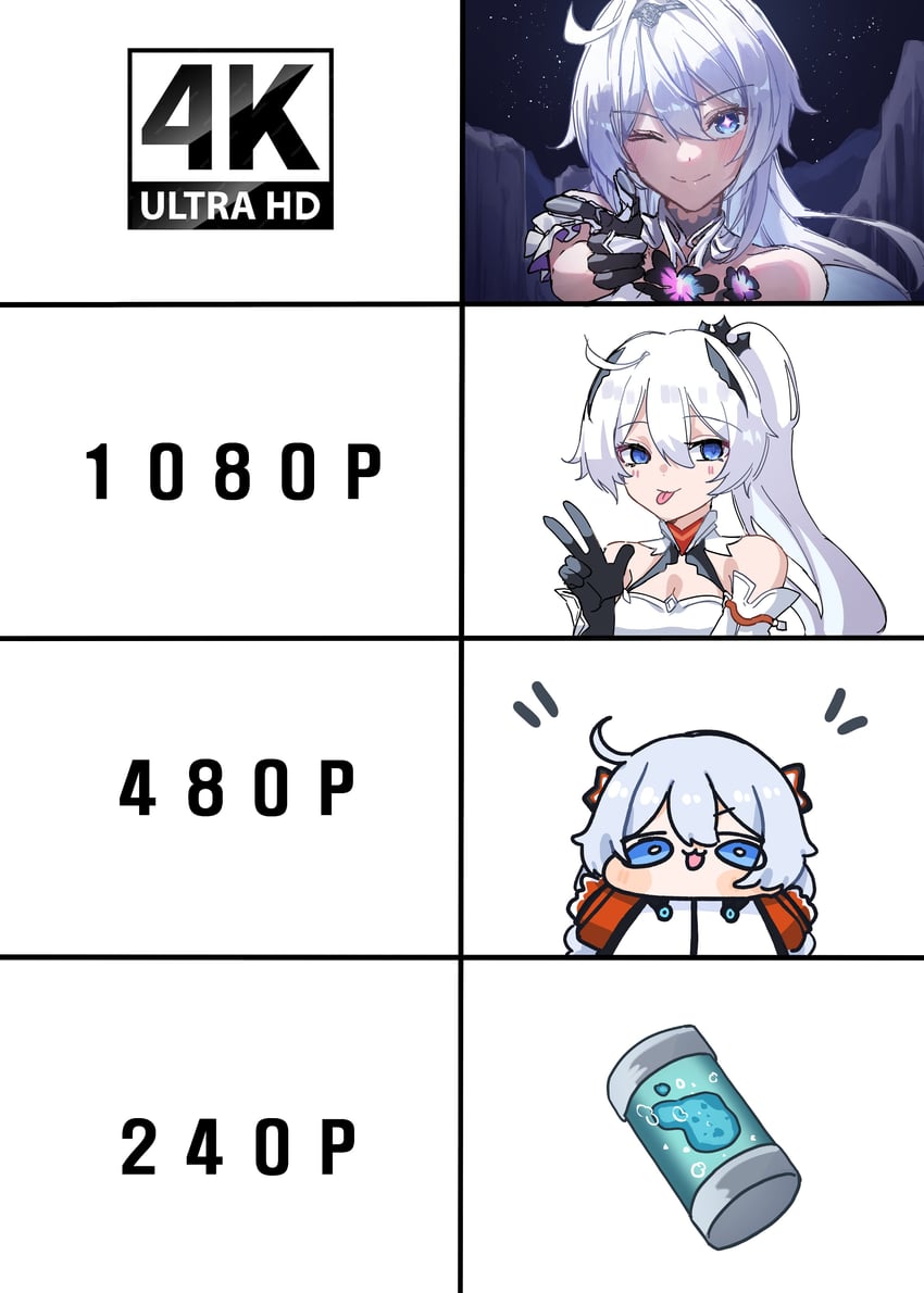 kiana kaslana (honkai and 1 more) drawn by hyume_26