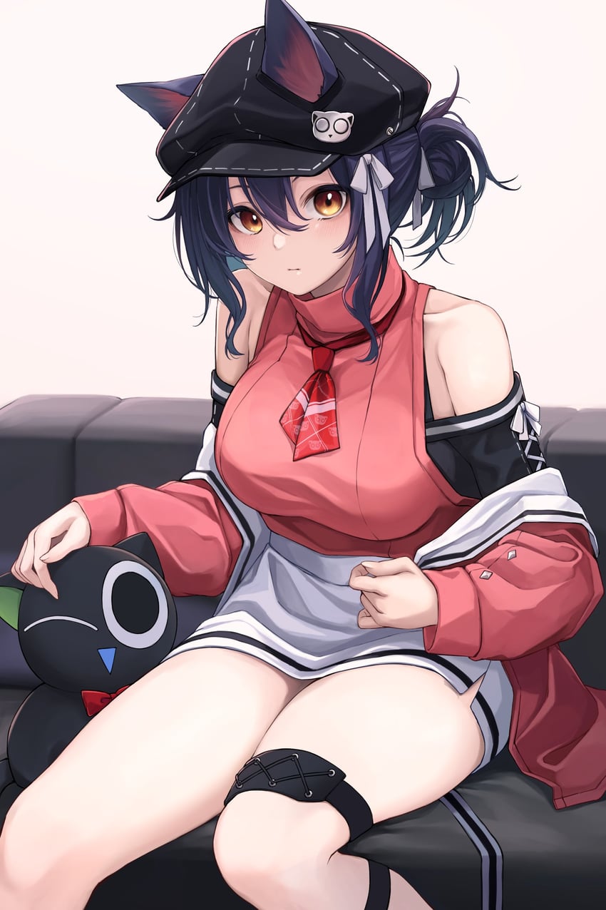 luo xiaohei and rockrock (arknights and 1 more) drawn by nameko_houshi
