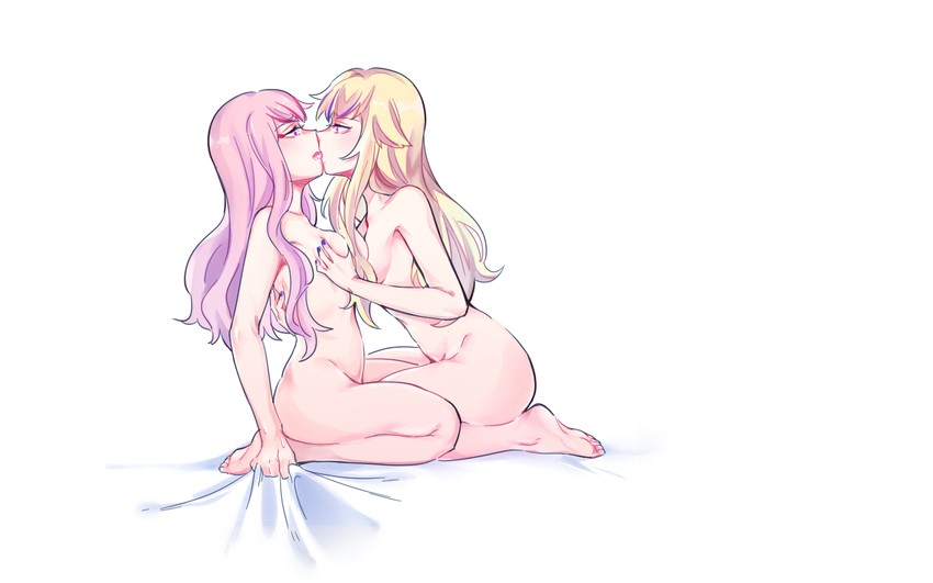 tanaka hime and suzuki hina (himehina channel) drawn by saber_qvq