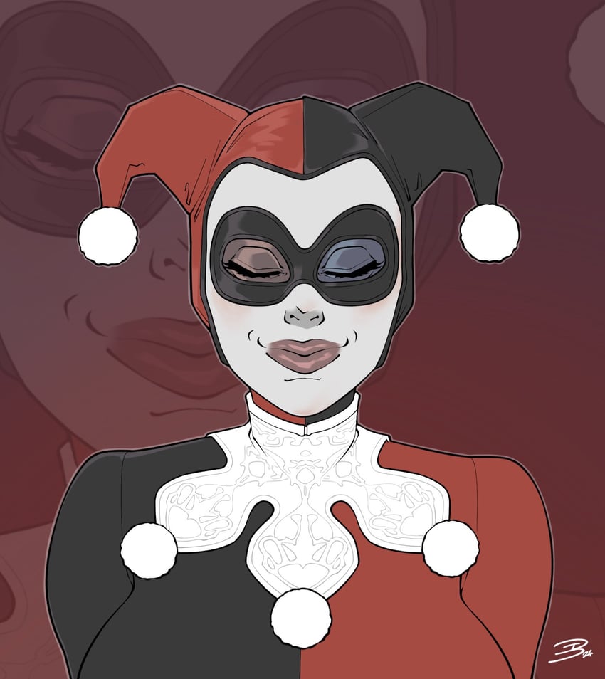 harley quinn (dc comics and 1 more) drawn by dbtheweirdo