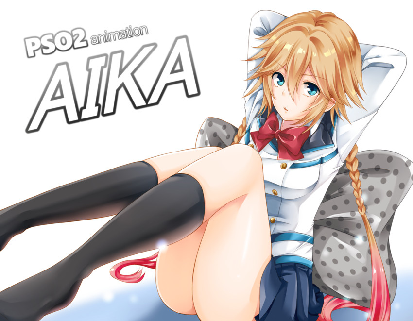 suzuki aika (phantasy star and 2 more) drawn by yoshida_iyo