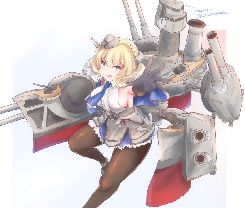 colorado (kantai collection) drawn by saamon_(salmonkomaku)