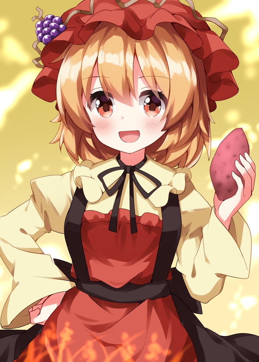 aki minoriko (touhou) drawn by ruu_(tksymkw)