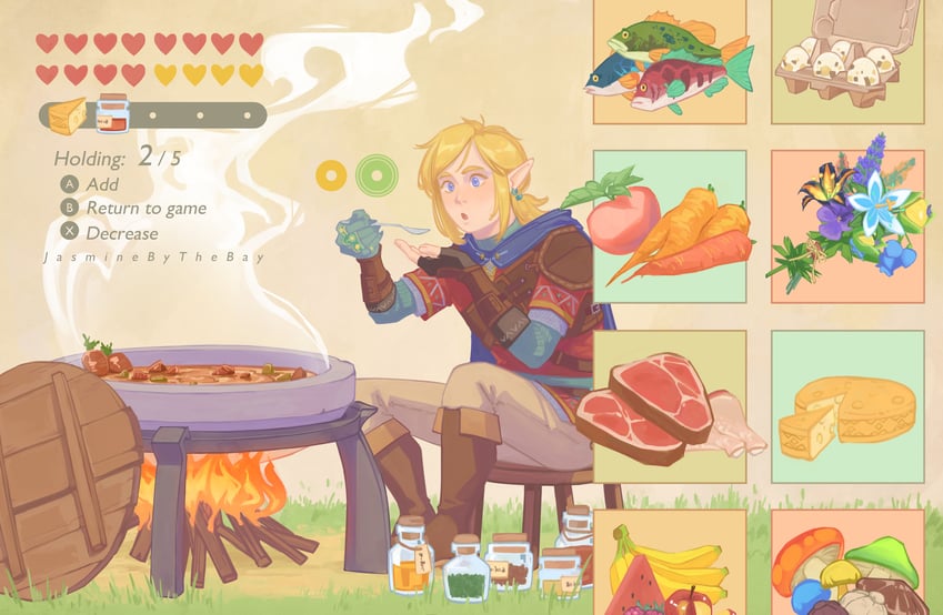link (the legend of zelda and 1 more) drawn by jasmin_bythebay