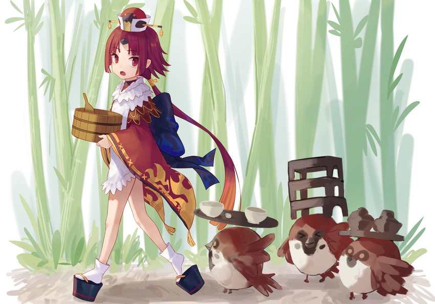 beni-enma and appren-chirps (fate and 1 more) drawn by tesin_(7aehyun)